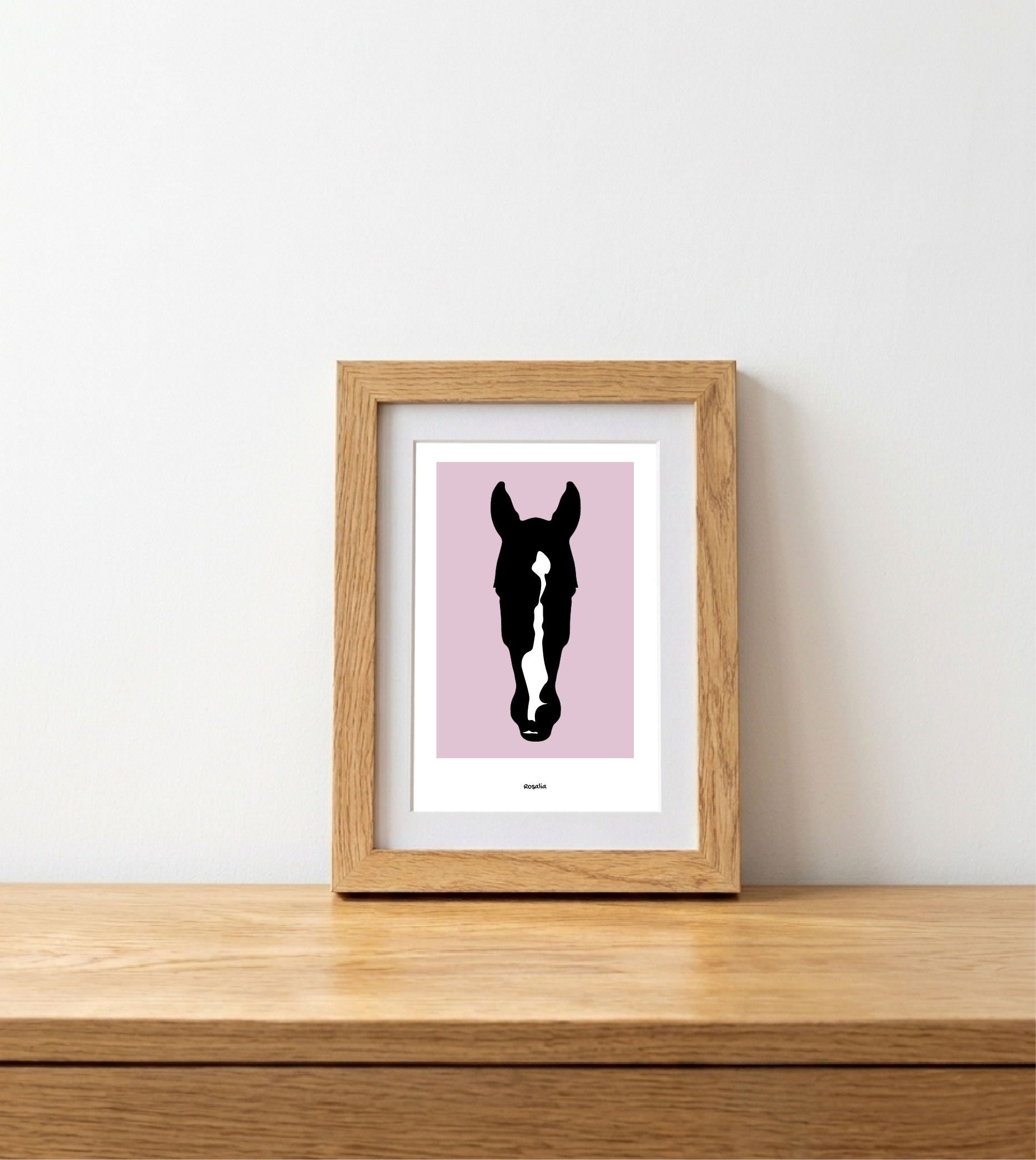 Cadre personnalisé Juste Toi / Couleur