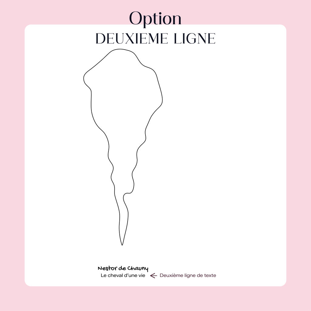 Cadre personnalisé Unique