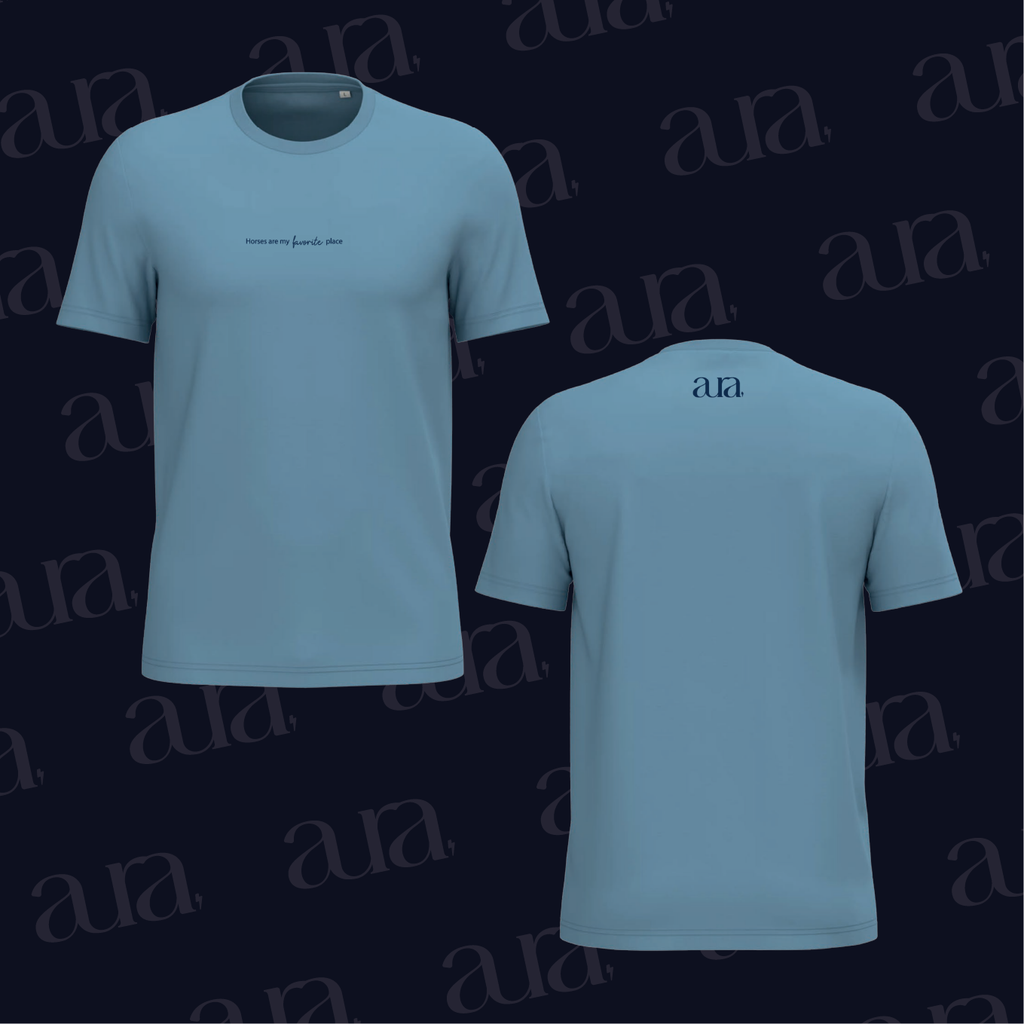 T-shirt Favorite Place / Bleu