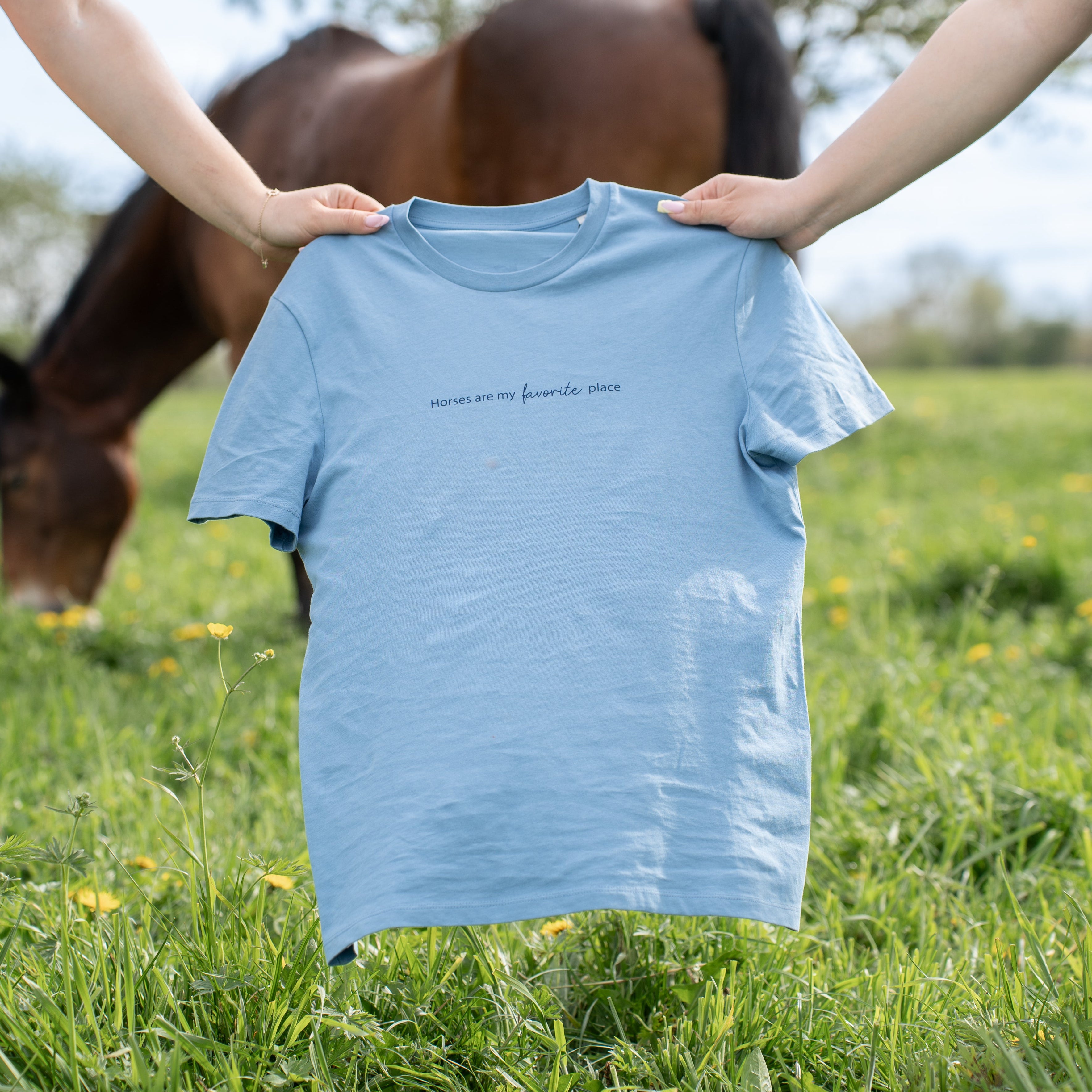 T-shirt Favorite Place / Bleu