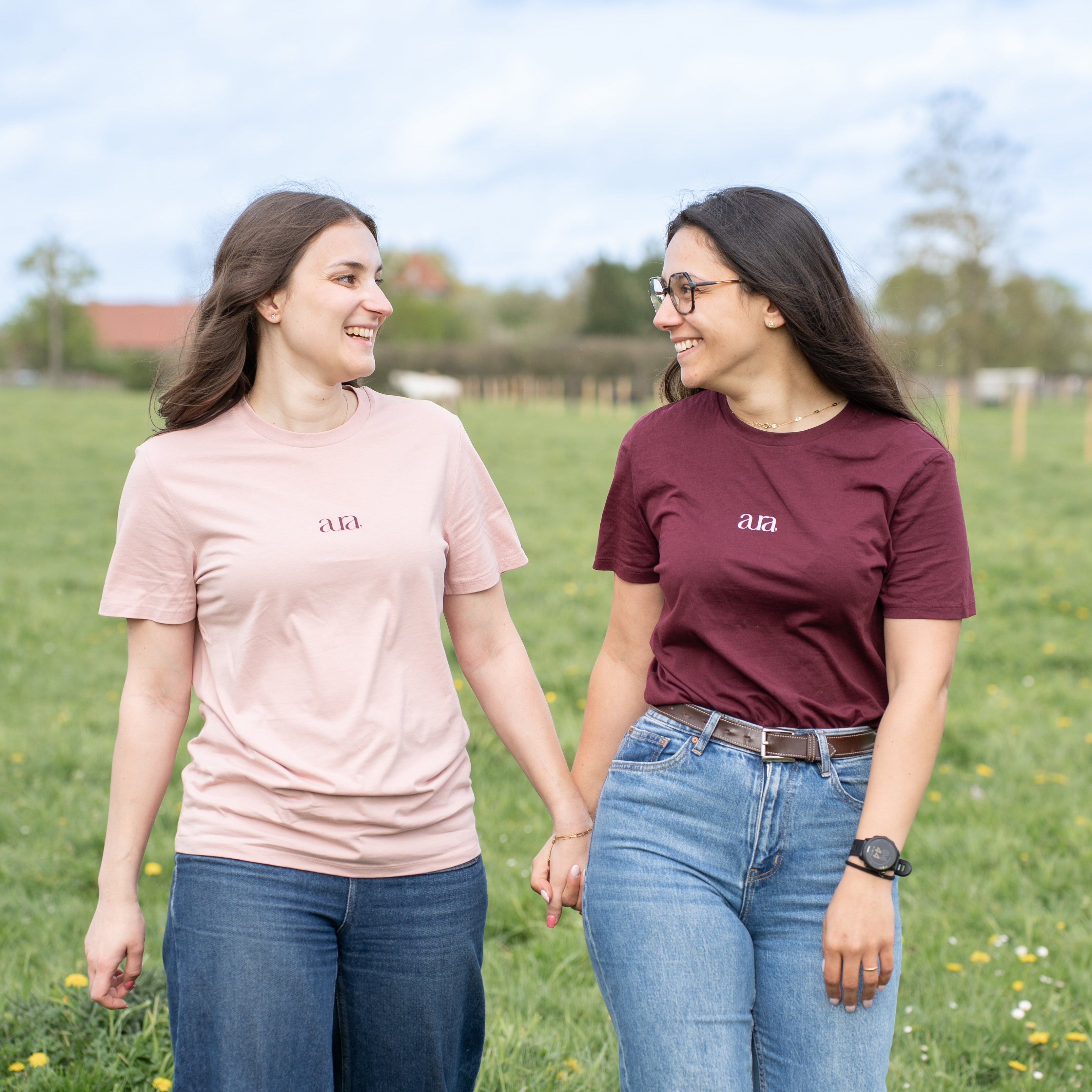 T-shirt AURA / Rose
